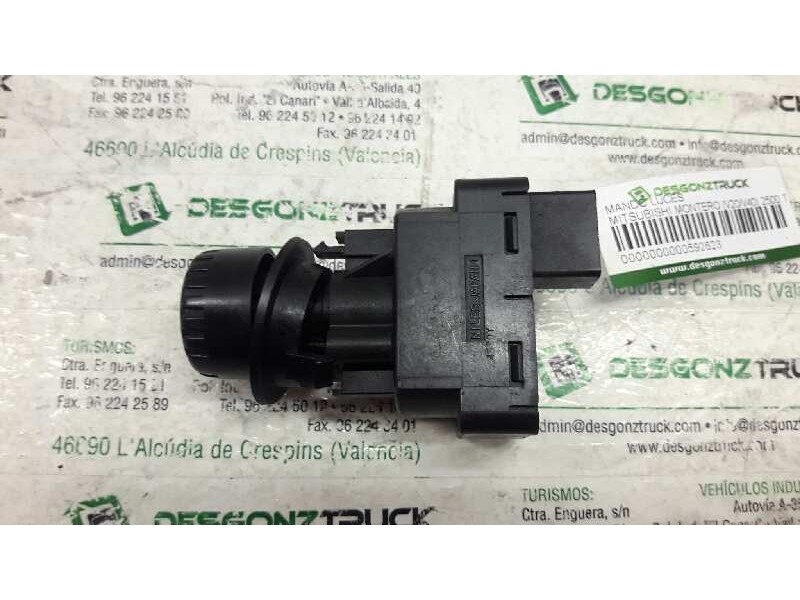 Recambio de mando luces para mitsubishi montero (v20/v40) 2500 td classic (5-ptas.) referencia OEM IAM   
