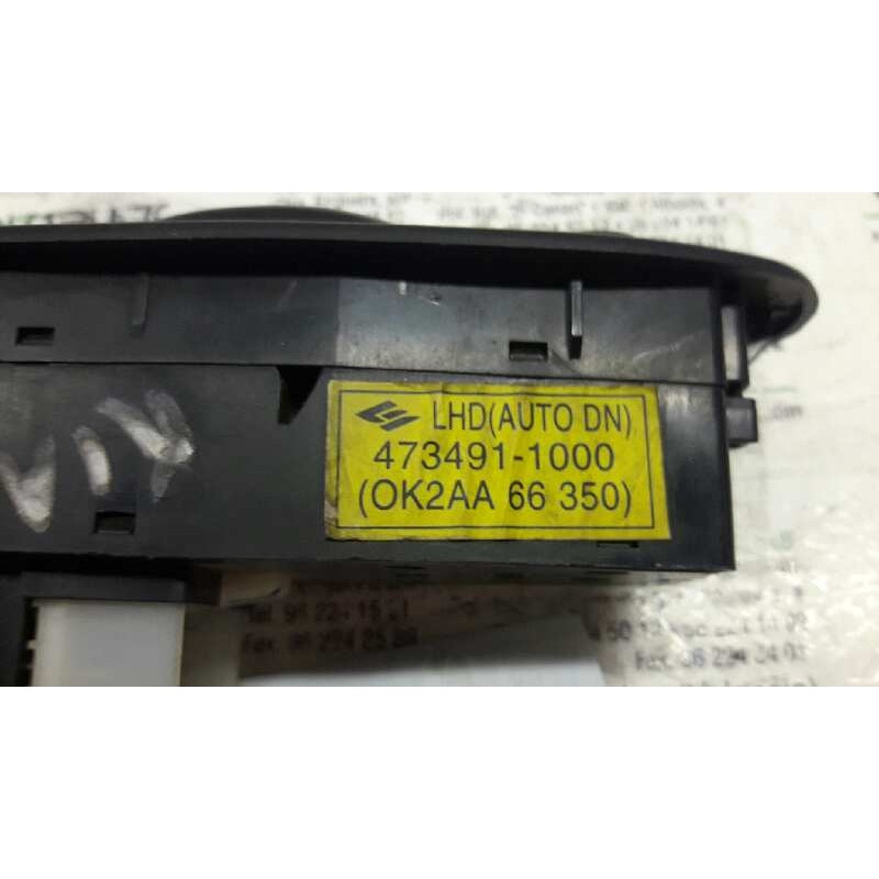 Recambio de mando elevalunas delantero izquierdo para kia shuma 1.5 comfort 5 berlina referencia OEM IAM 4734911000  
