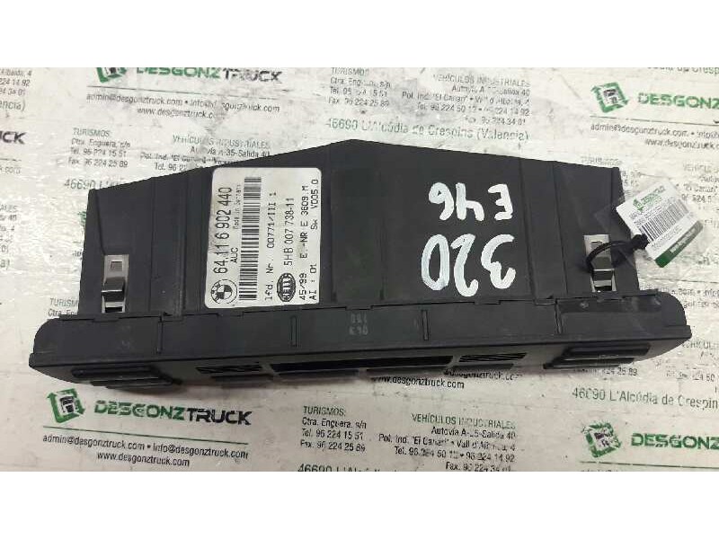 Recambio de mando climatizador para bmw serie 3 berlina (e46) 320d referencia OEM IAM 64116902440 HELLA 5HB00773811 