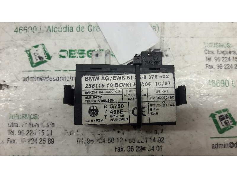 Recambio de modulo electronico para bmw serie 3 berlina (e46) 318i referencia OEM IAM 8379502  