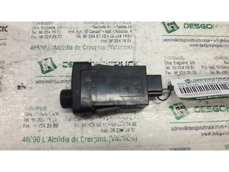 Recambio de mando regulador de faros para kia shuma 1.5 comfort 5 berlina referencia OEM IAM   