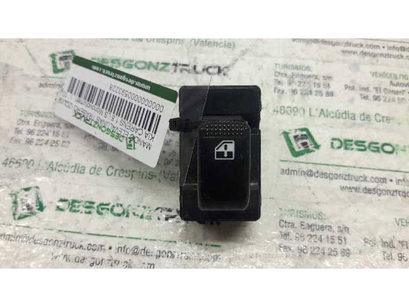 Recambio de mando elevalunas trasero izquierdo para kia carens 1.8 ls monovolumen referencia OEM IAM   