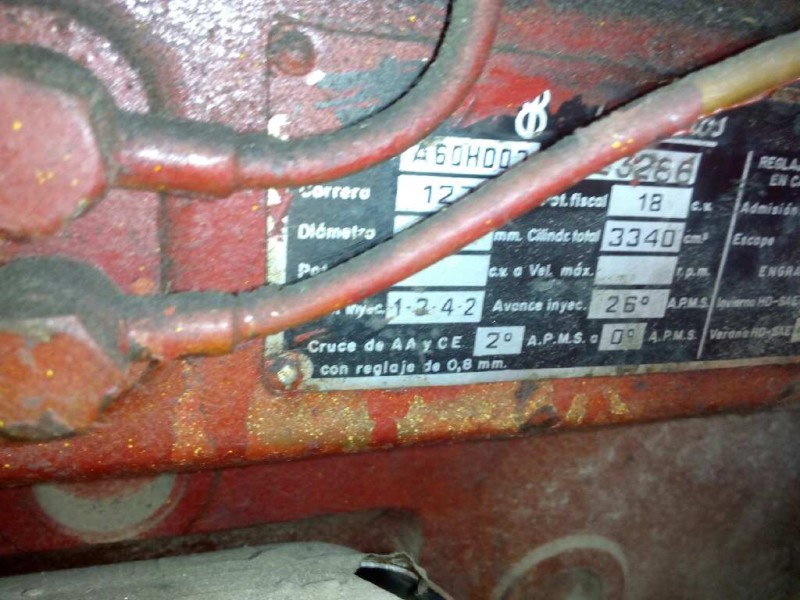 Recambio de motor completo para barreiros trucks . . referencia OEM IAM A60H003 223286 