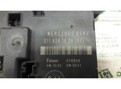 Recambio de centralita cierre para mercedes clase c (w203) berlina 180 compressor (203.046) referencia OEM IAM 2118201626 PTA. T 2