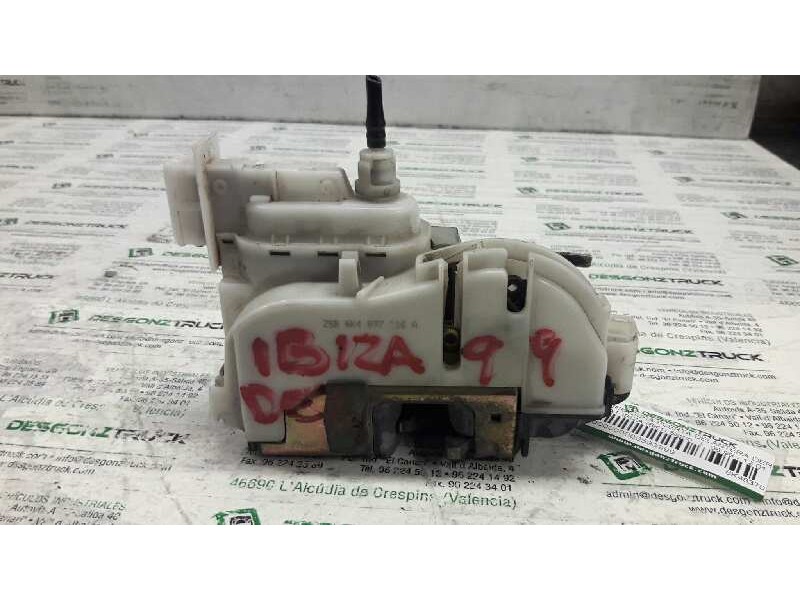 Recambio de cerradura puerta delantera derecha para seat ibiza (6k1) signo referencia OEM IAM 6K4837016A  