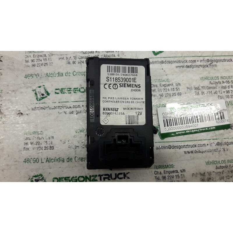 Recambio de conmutador de arranque para renault megane ii berlina 3p confort dynamique referencia OEM IAM 8200074331A  