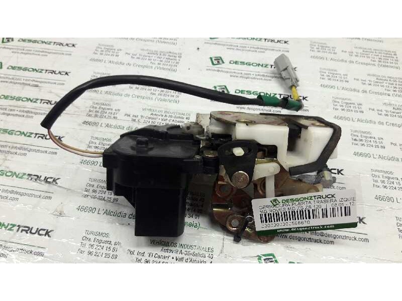 Recambio de cerradura puerta trasera izquierda para mg rover mg zs zs 120 referencia OEM IAM   