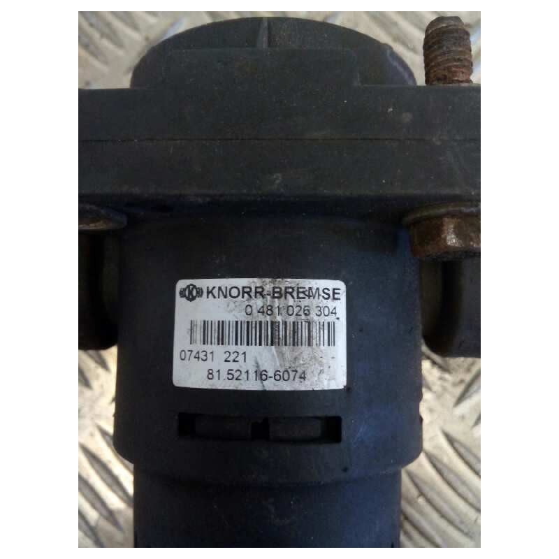 Recambio de valvula aire para man tg - l 12.xxx 12.240 chasis lx referencia OEM IAM 81521166074 0481026304 