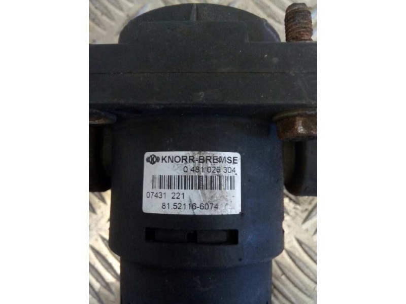 Recambio de valvula aire para man tg - l 12.xxx 12.240 chasis lx referencia OEM IAM 81521166074 0481026304 