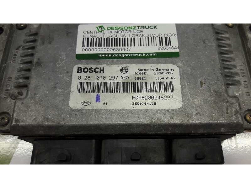 Recambio de centralita motor uce para renault laguna ii grandtour (kg0) dynamique referencia OEM IAM 8200164156 0281010297 BOSCH