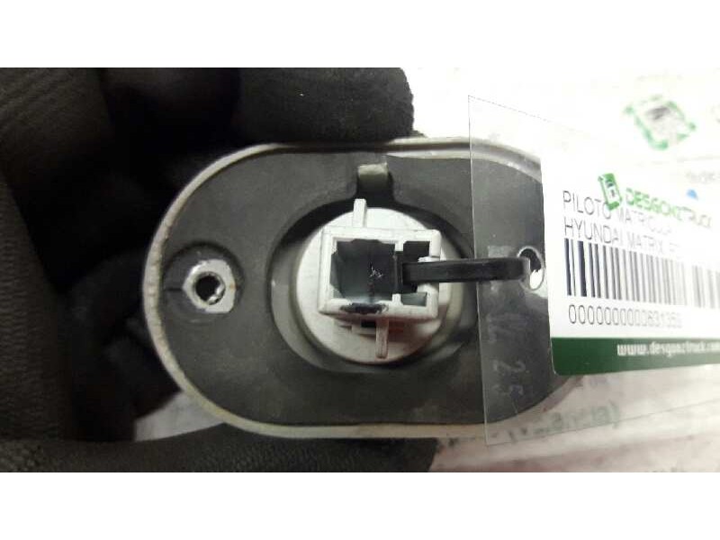 Recambio de piloto matricula para hyundai matrix (fc) 1.6 gls edition-plus referencia OEM IAM   