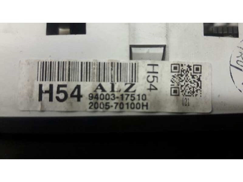Recambio de cuadro instrumentos para hyundai matrix (fc) 1.6 gls edition-plus referencia OEM IAM 9400317510  