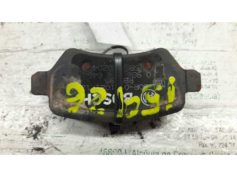 Recambio de pastillas de freno traseras para opel zafira b 1.9 cdti referencia OEM IAM   
