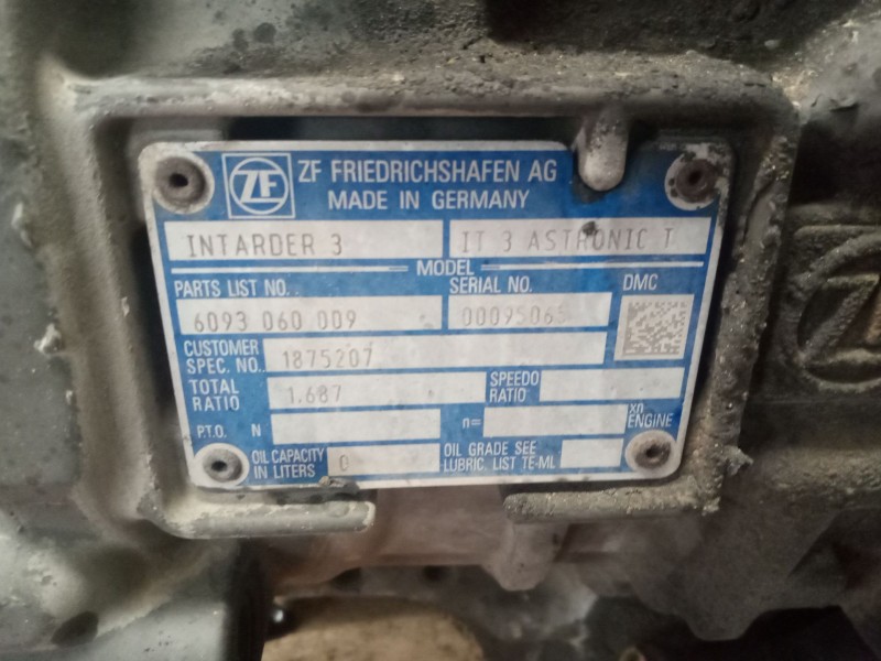 Recambio de caja cambios para daf xf 105 fa 105.460 (462cv) referencia OEM IAM 12AS2331TD 1801237 1353041020