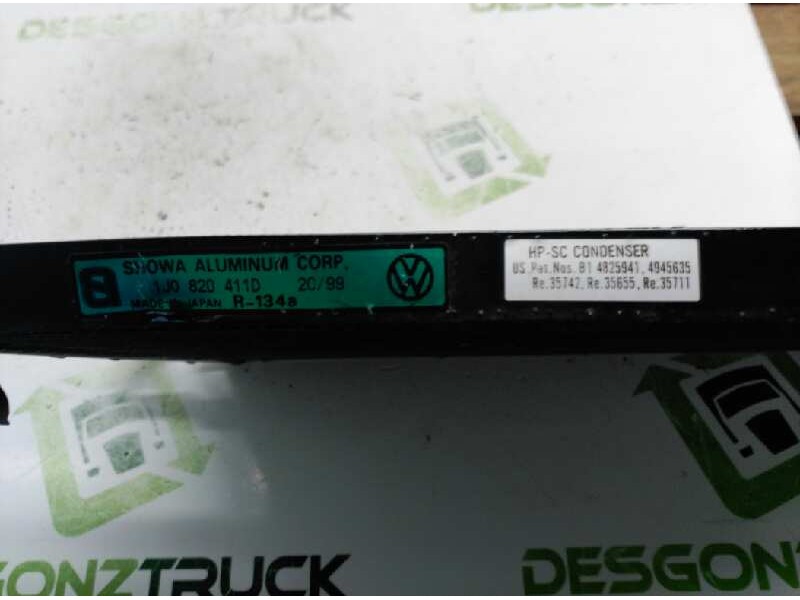 Recambio de condensador / radiador a/a para seat toledo (1m2) select referencia OEM IAM  1J0820411D 