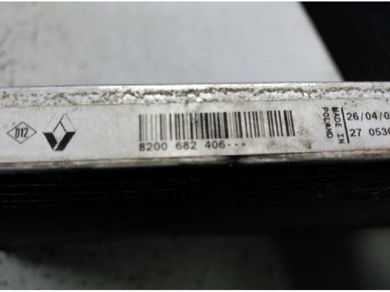 Recambio de condensador / radiador a/a para dacia logan ambiance referencia OEM IAM 8200682406 989607W 