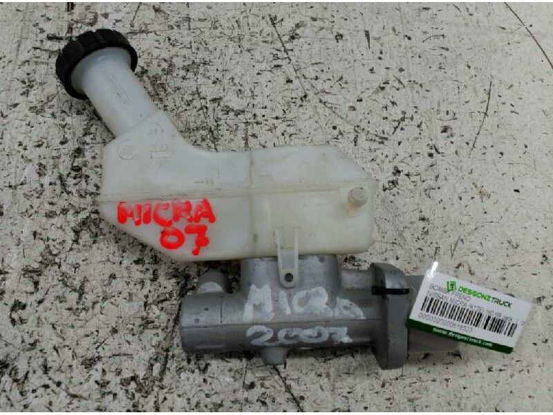 Recambio de bomba freno para nissan micra (k12e) 160 sr pack referencia OEM IAM   