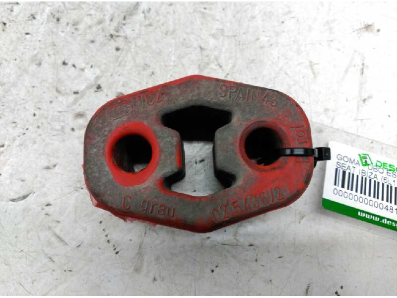 Recambio de goma tubo escape para seat ibiza (6l1) cool referencia OEM IAM 1J0253147C  