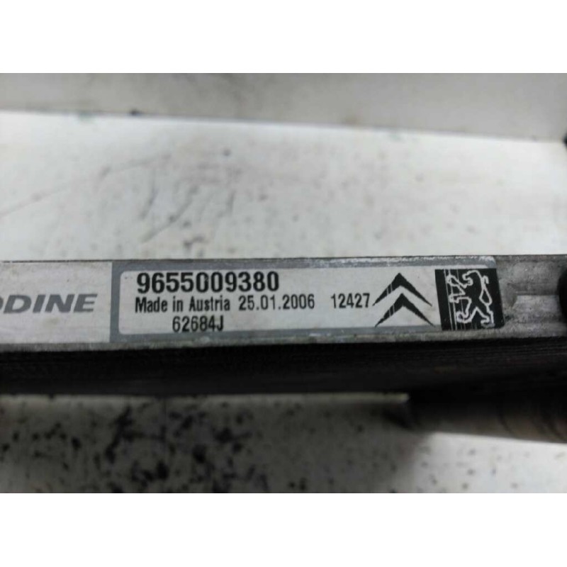Recambio de condensador / radiador a/a para citroën c3 1.4 sx referencia OEM IAM 9655009380  