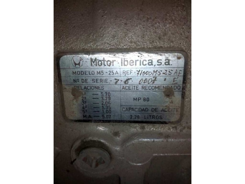 Recambio de caja cambios para nissan trucks l35.08 ...... referencia OEM IAM M525A  