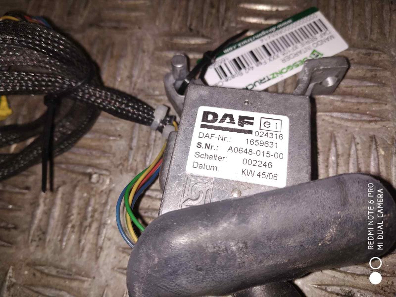 Recambio de mando intarder para daf serie xf105.xxx fsa 4x2 space-cab referencia OEM IAM 1659631  