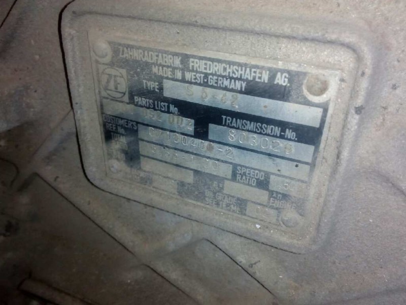 Recambio de caja cambios para nissan trucks m 130.17 referencia OEM IAM S542 1307052002 