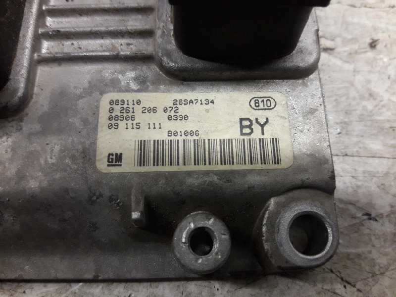 Recambio de centralita motor uce para opel corsa c club referencia OEM IAM 0261206072  