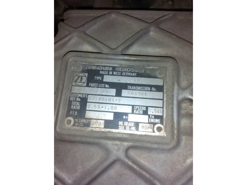Recambio de caja cambios para nissan trucks m 130.17 referencia OEM IAM S542 1307052003 