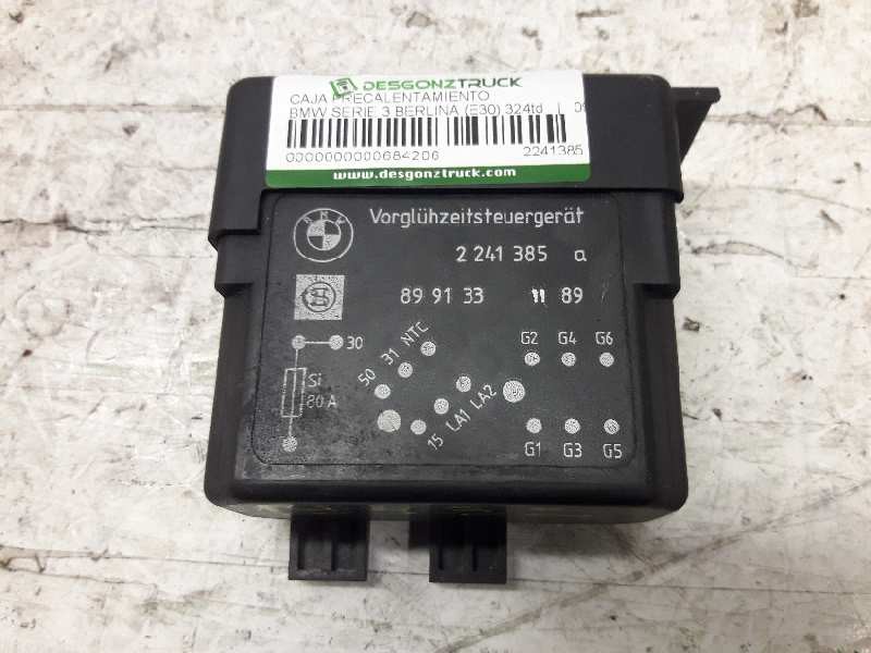 Recambio de caja precalentamiento para bmw serie 3 berlina (e30) 324td referencia OEM IAM 2241385  