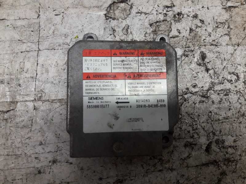 Recambio de centralita airbag para opel agila básico referencia OEM IAM 9214263  