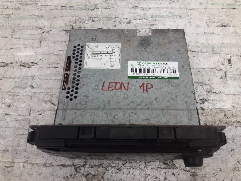 Recambio de sistema audio / radio cd para seat leon (1p1) reference referencia OEM IAM SEZAZ1I7808260  