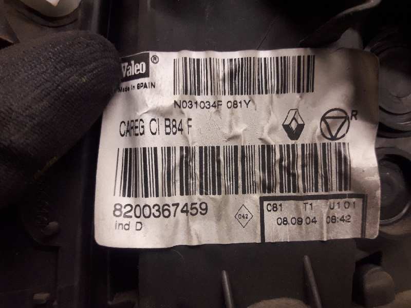 Recambio de calefaccion entera normal para renault megane ii berlina 5p authentique referencia OEM IAM 8200367459  