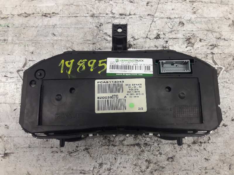 Recambio de cuadro instrumentos para renault megane ii berlina 5p authentique referencia OEM IAM 8200399700  