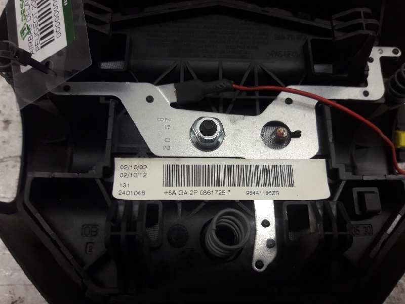 Recambio de airbag delantero izquierdo para peugeot 206 berlina x-line referencia OEM IAM 5AGA2P0861725 96441166ZR 