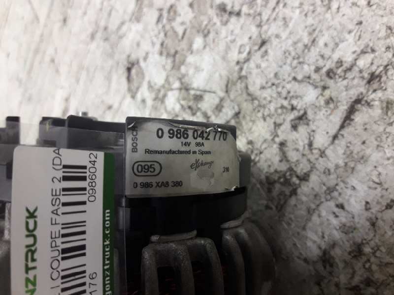 Recambio de alternador para renault megane i coupe fase 2 (da..) referencia OEM IAM 0986042770 POLEA EMBRAGADA 