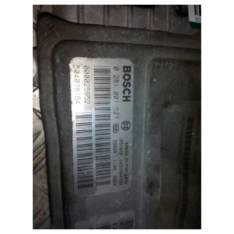 Recambio de centralita motor edc para iveco stralis (ad/at) fsa at t / p 4x2 larga distancia referencia OEM IAM 0281001527  