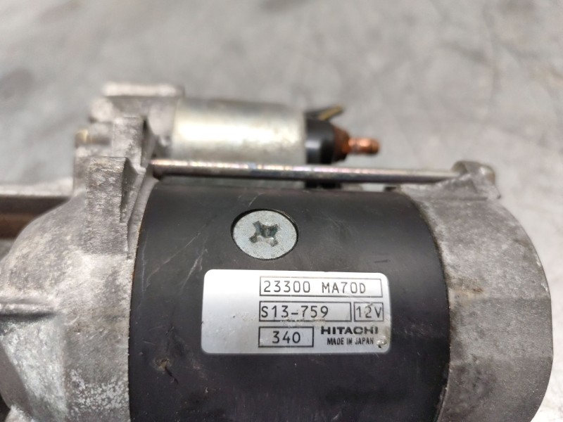 Recambio de motor arranque para nissan trucks atleon tk 150/3 referencia OEM IAM 23300MA70D  9 DIENTES