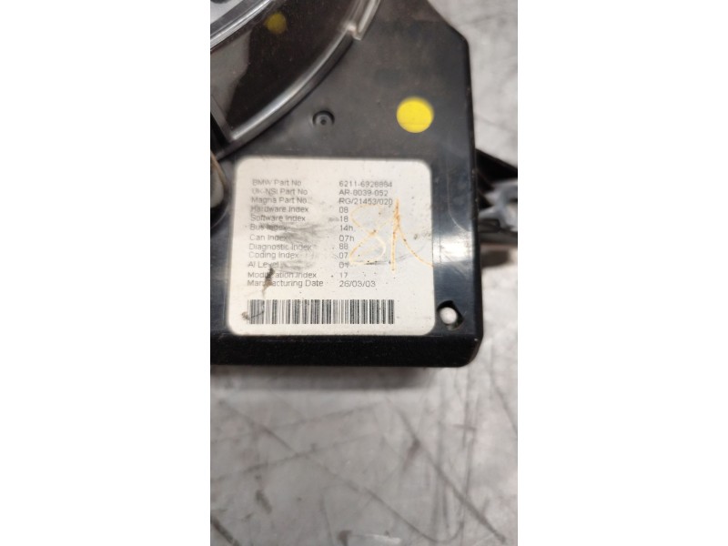 Recambio de cuadro instrumentos para mini cooper s referencia OEM IAM 62116928884  