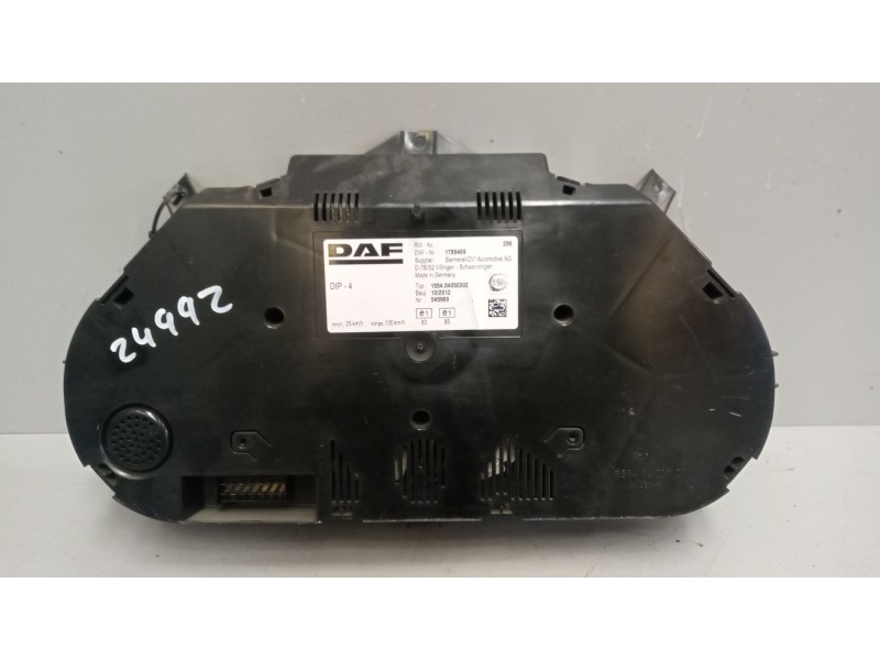 Recambio de cuadro instrumentos para daf serie xf105.xxx 12.9 diesel referencia OEM IAM 1789469  