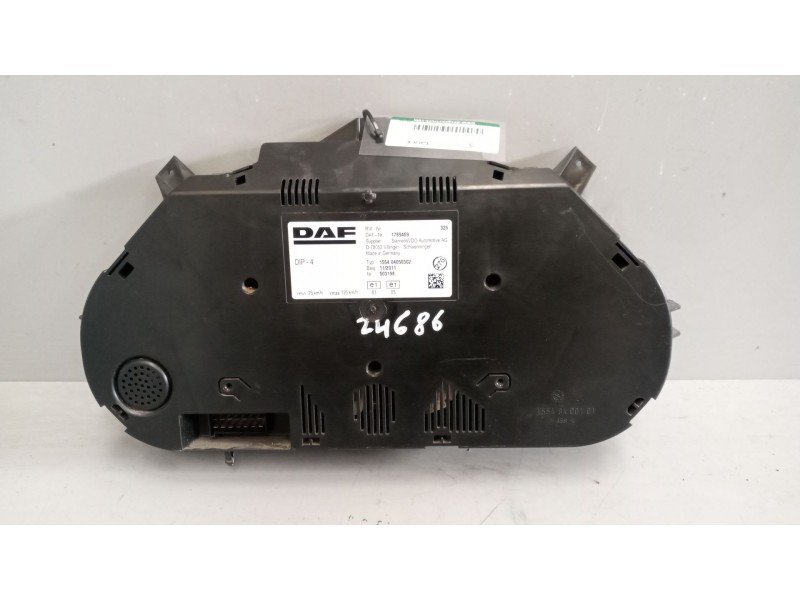 Recambio de cuadro instrumentos para daf serie xf105.xxx 12.9 diesel referencia OEM IAM 1789469  