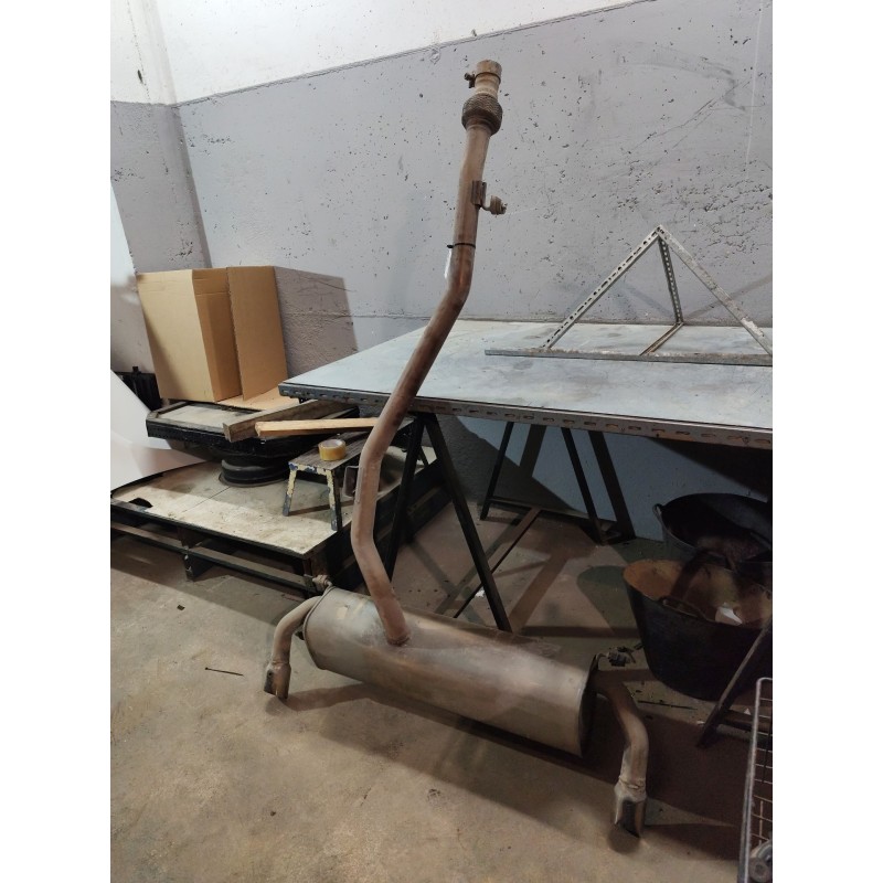 Recambio de tubo escape trasero para land rover range rover evoque (l538) 2.0 d referencia OEM IAM D3C3L  