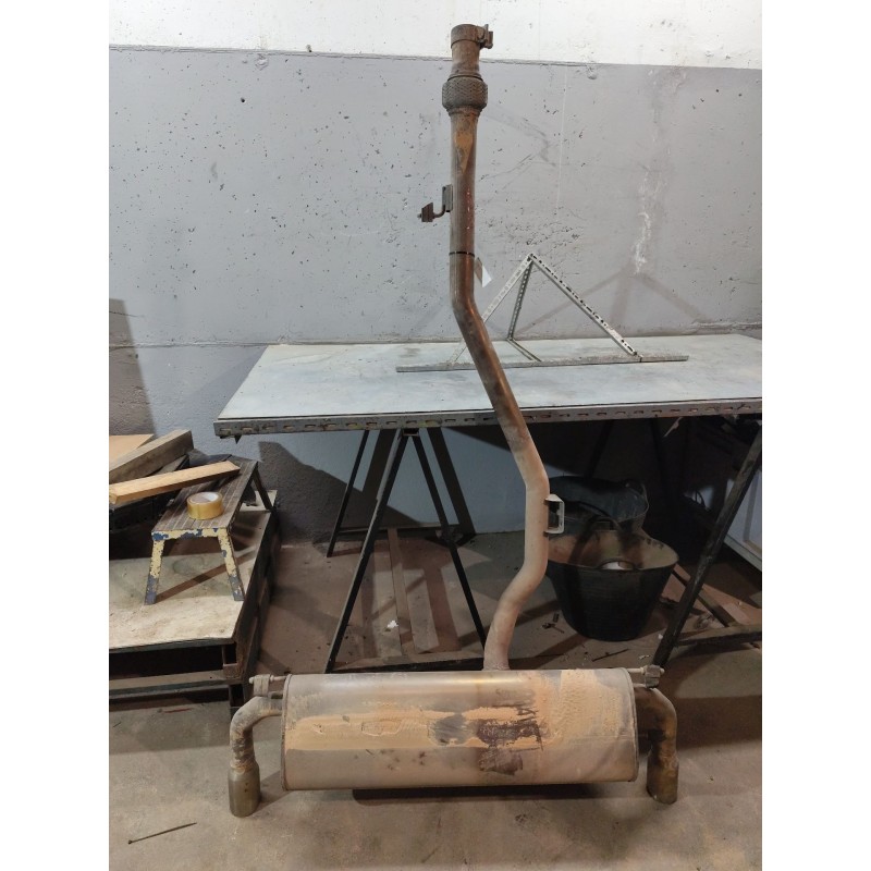 Recambio de tubo escape trasero para land rover range rover evoque (l538) 2.0 d referencia OEM IAM D3C3L  