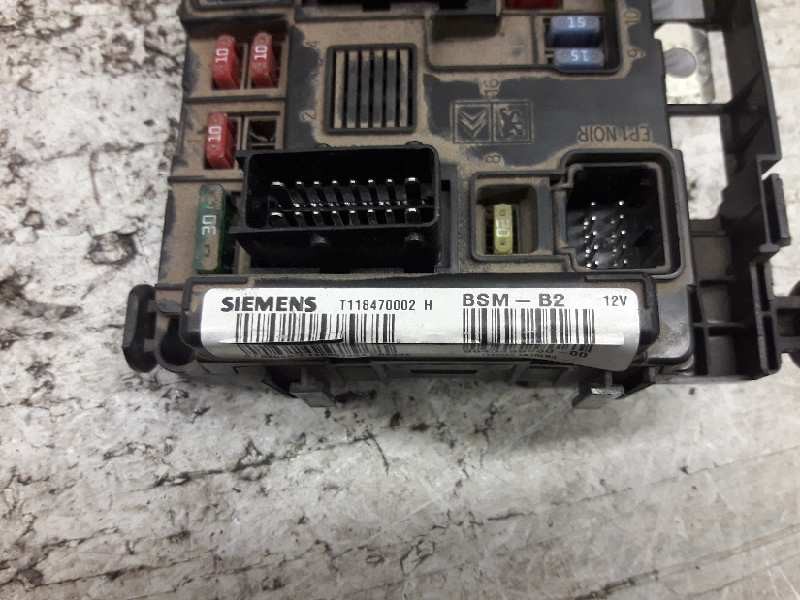 Recambio de bsm caja fusibles para peugeot 206 berlina x-line referencia OEM IAM 964349898000  