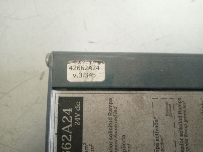 Recambio de modulo electronico para scania n270ub4x2 referencia OEM IAM 42662A24  