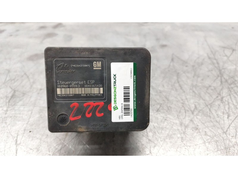 Recambio de abs para opel zafira b cosmo referencia OEM IAM 13234911  