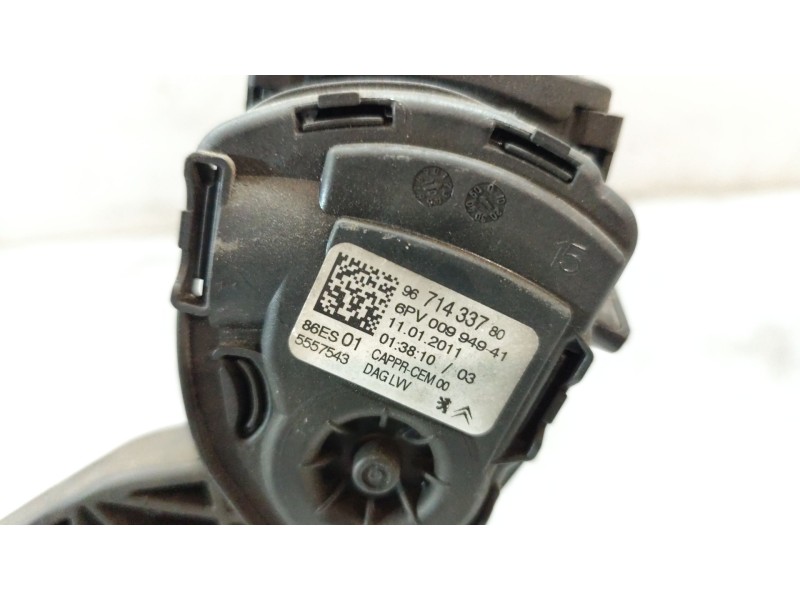 Recambio de pedal acelerador para peugeot 207 x-line referencia OEM IAM 9671433780  