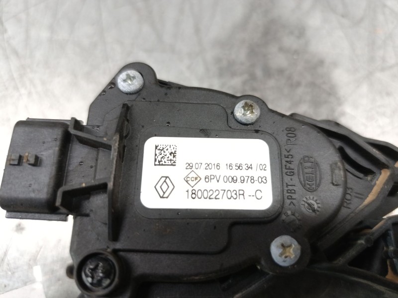 Recambio de potenciometro pedal para dacia sandero ii 1.2 referencia OEM IAM 180022703RC  6 PINS