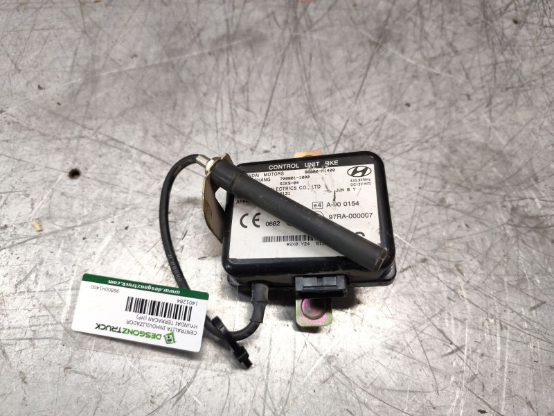 Recambio de centralita inmovilizador para hyundai terracan (hp) 2.9 crdi full referencia OEM IAM 96800H1400  