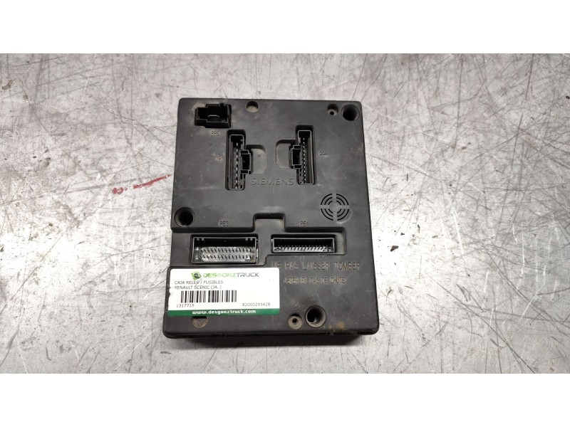 Recambio de caja reles / fusibles para renault scenic (ja..) 1.9 dci diesel cat referencia OEM IAM 8200029342B  