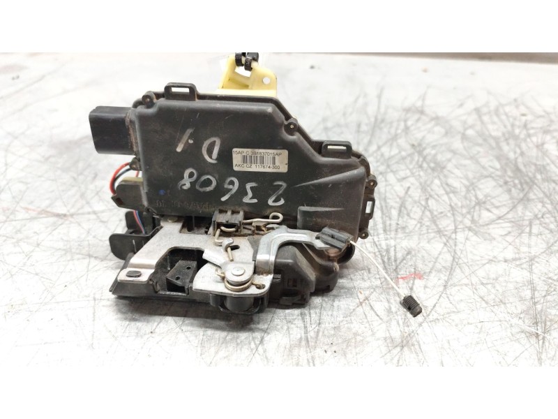 Recambio de cerradura puerta delantera izquierda para seat leon (1m1) signo referencia OEM IAM 3B1837015AP  8 PINS